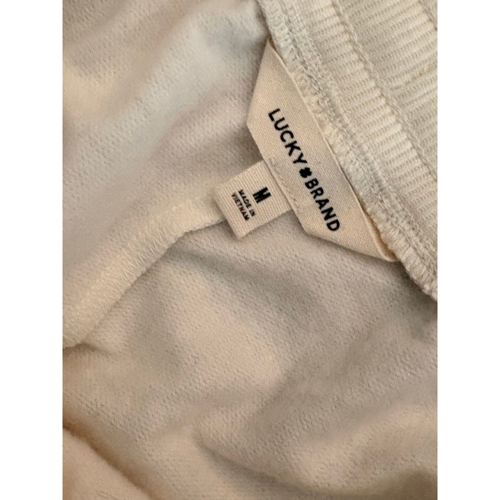 Lucky Brand 2-Pc. Loungewear Set Size M Cream NWT - Picture 10 of 10